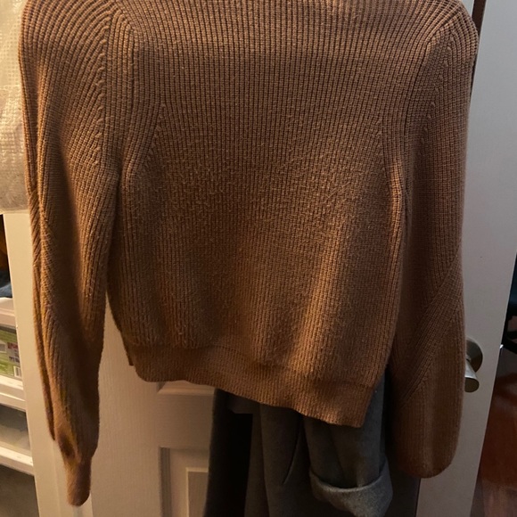 Zara Mock Turtleneck with puffed sleeves - Picture 5 of 5